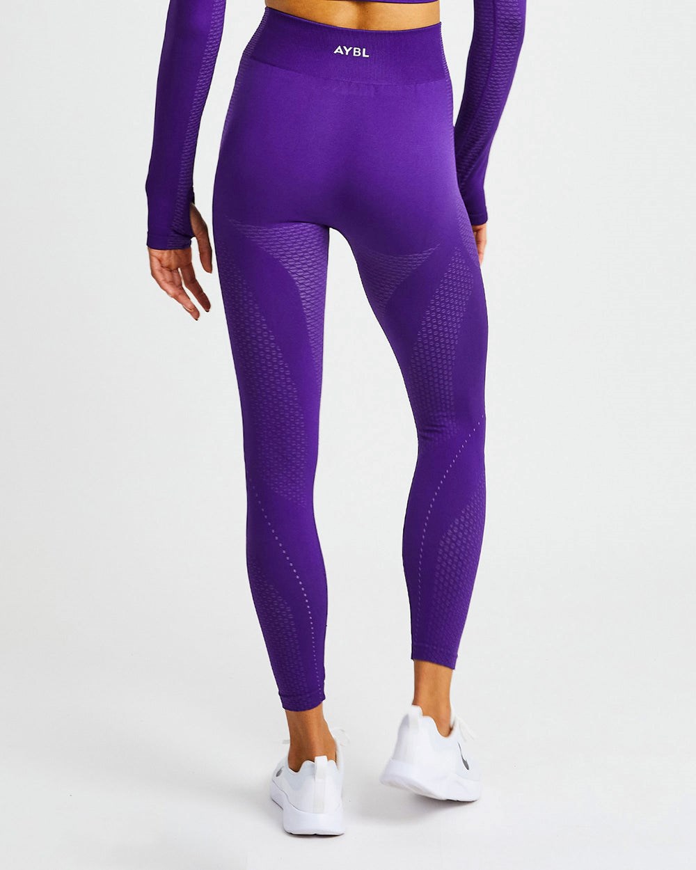 AYBL Ignite Seamless Leggings Lila | 48201-XCPQ