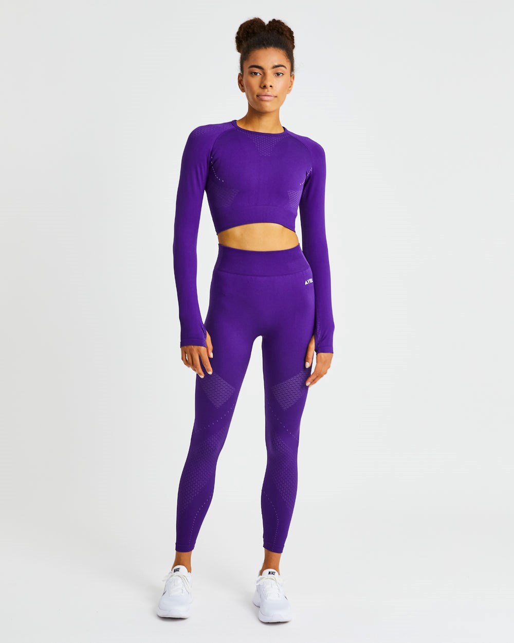 AYBL Ignite Seamless Leggings Lila | 48201-XCPQ