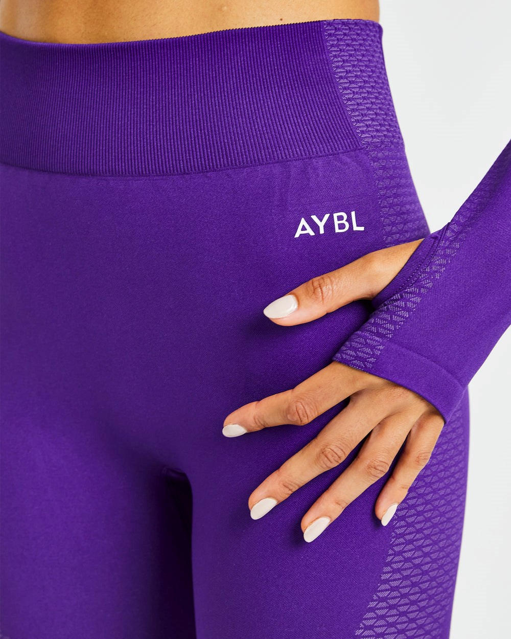 AYBL Ignite Seamless Leggings Lila | 48201-XCPQ