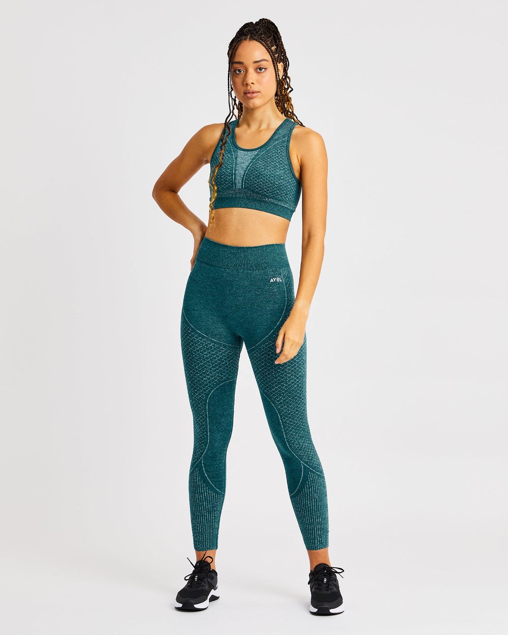 AYBL Impact Seamless Leggings Grün | 78023-HVBS