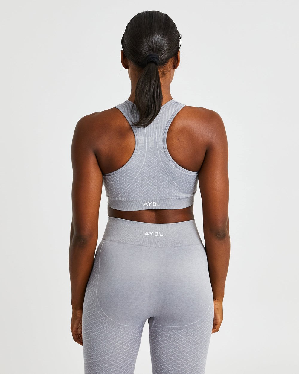 AYBL Impact Seamless Sports Bra Grau | 84021-OXWH