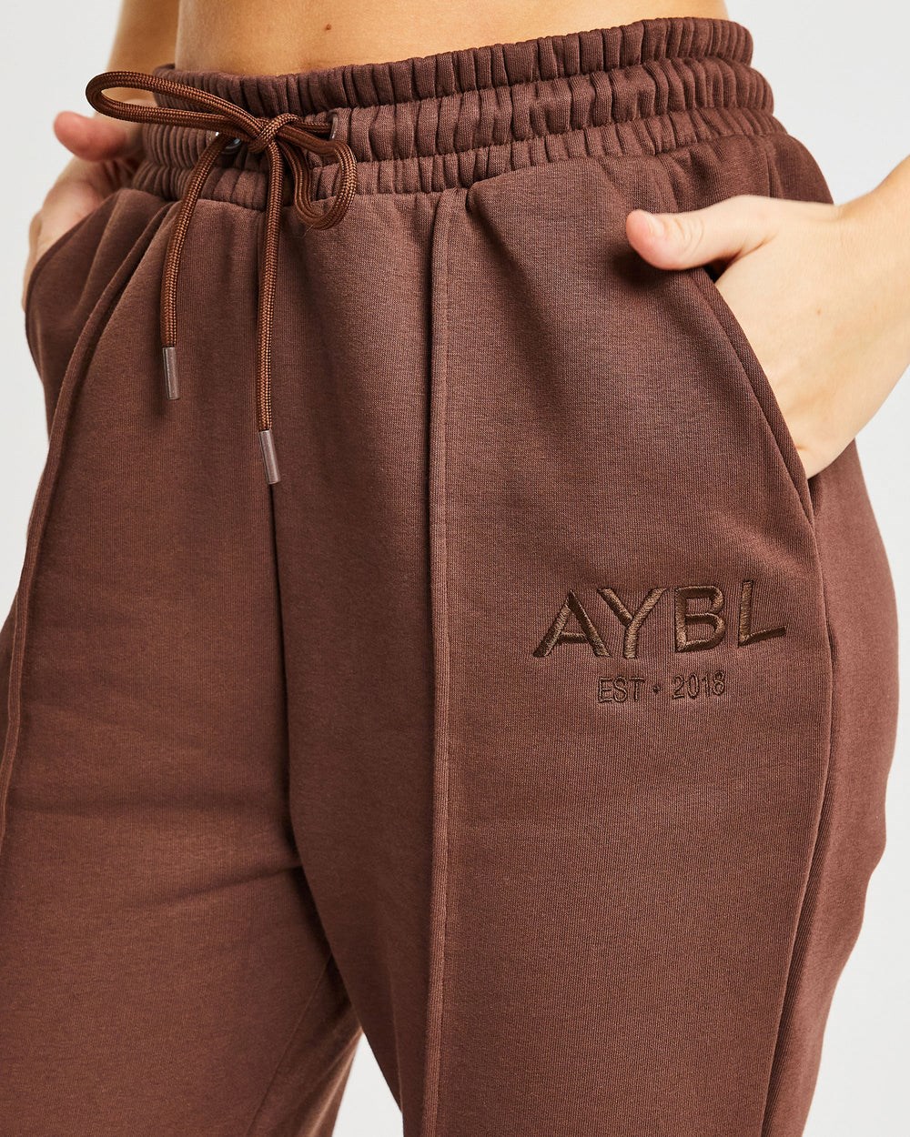 AYBL Luxe Joggers Braun | 97038-EHGD