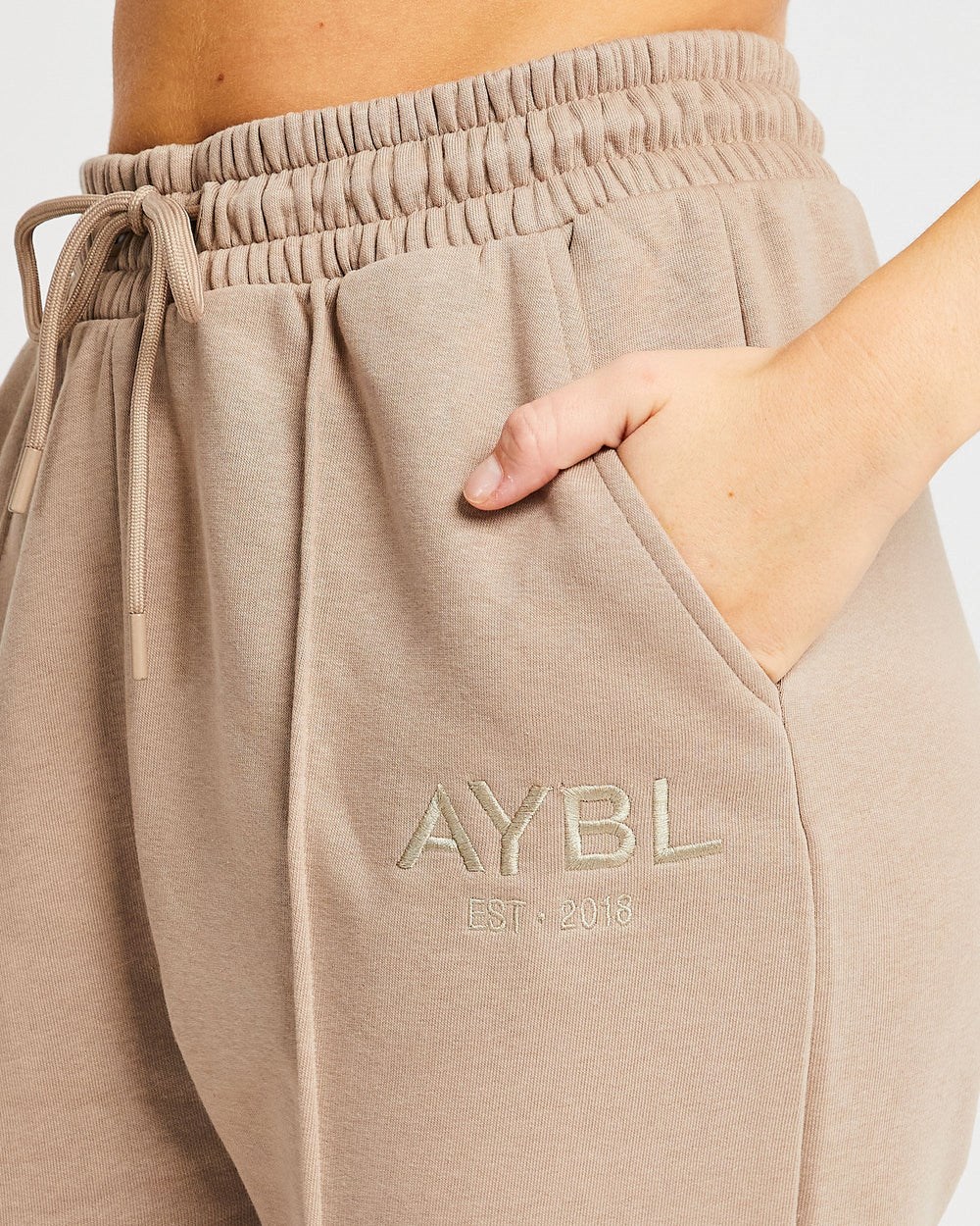 AYBL Luxe Joggers Mocha | 19732-ZRHT