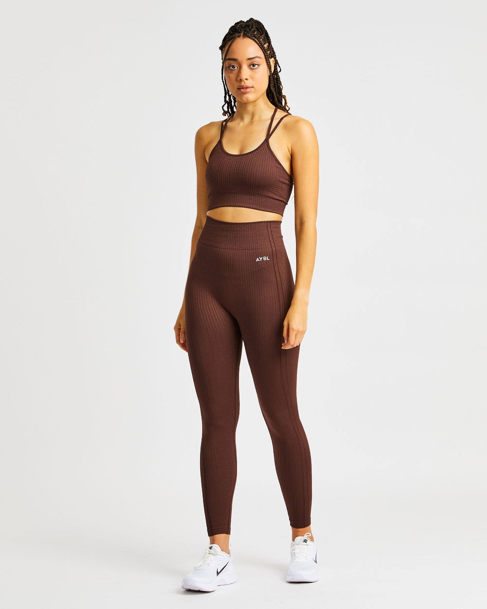 AYBL Luxe Seamless Leggings Braun | 25410-HREK