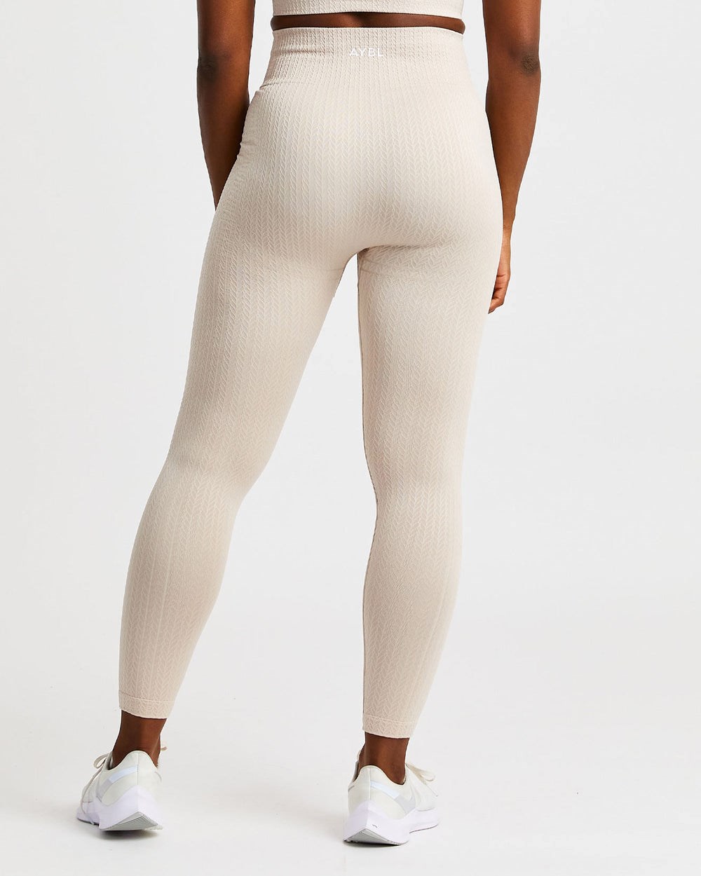 AYBL Luxe Seamless Leggings Sand | 05743-MLXJ