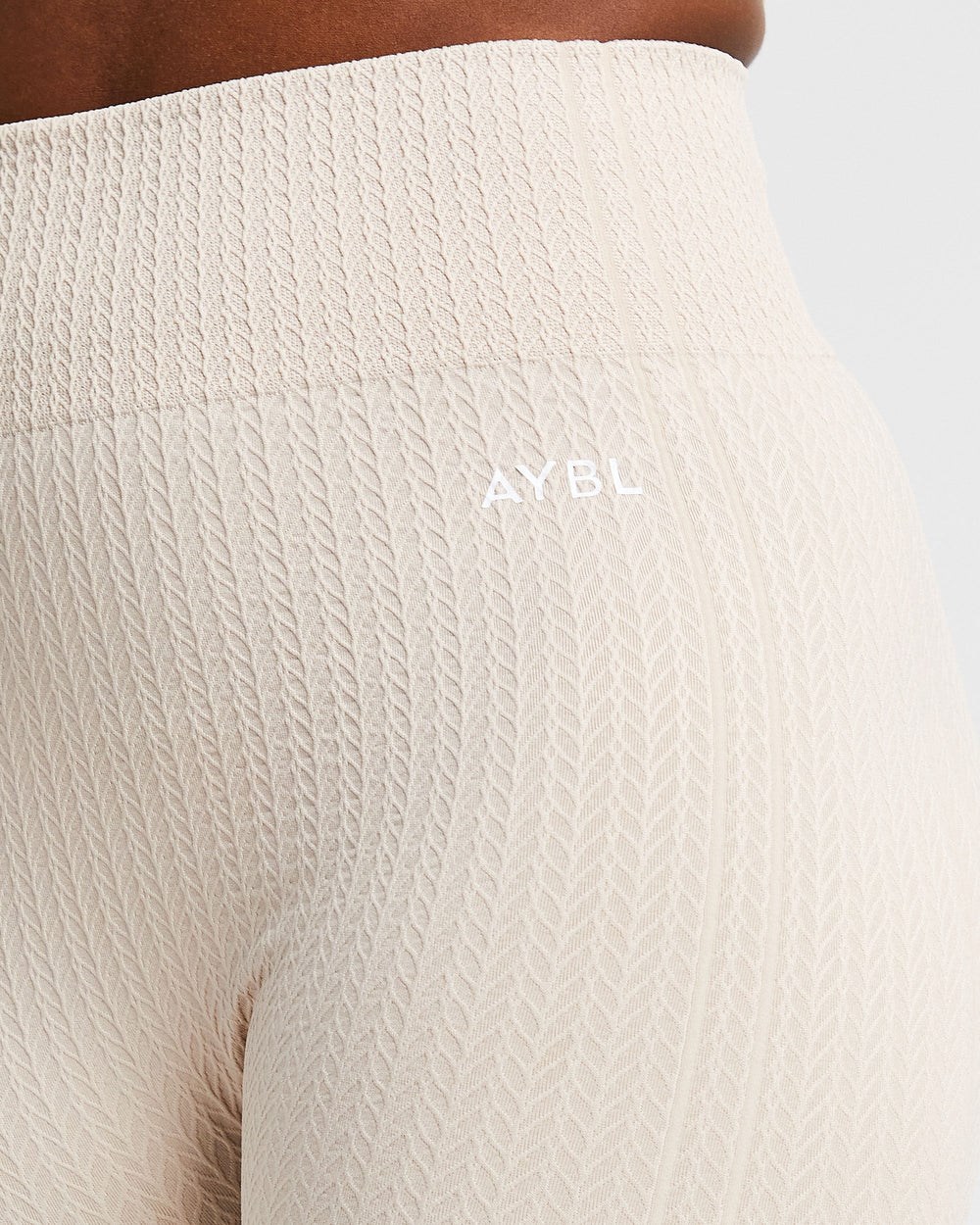 AYBL Luxe Seamless Leggings Sand | 05743-MLXJ