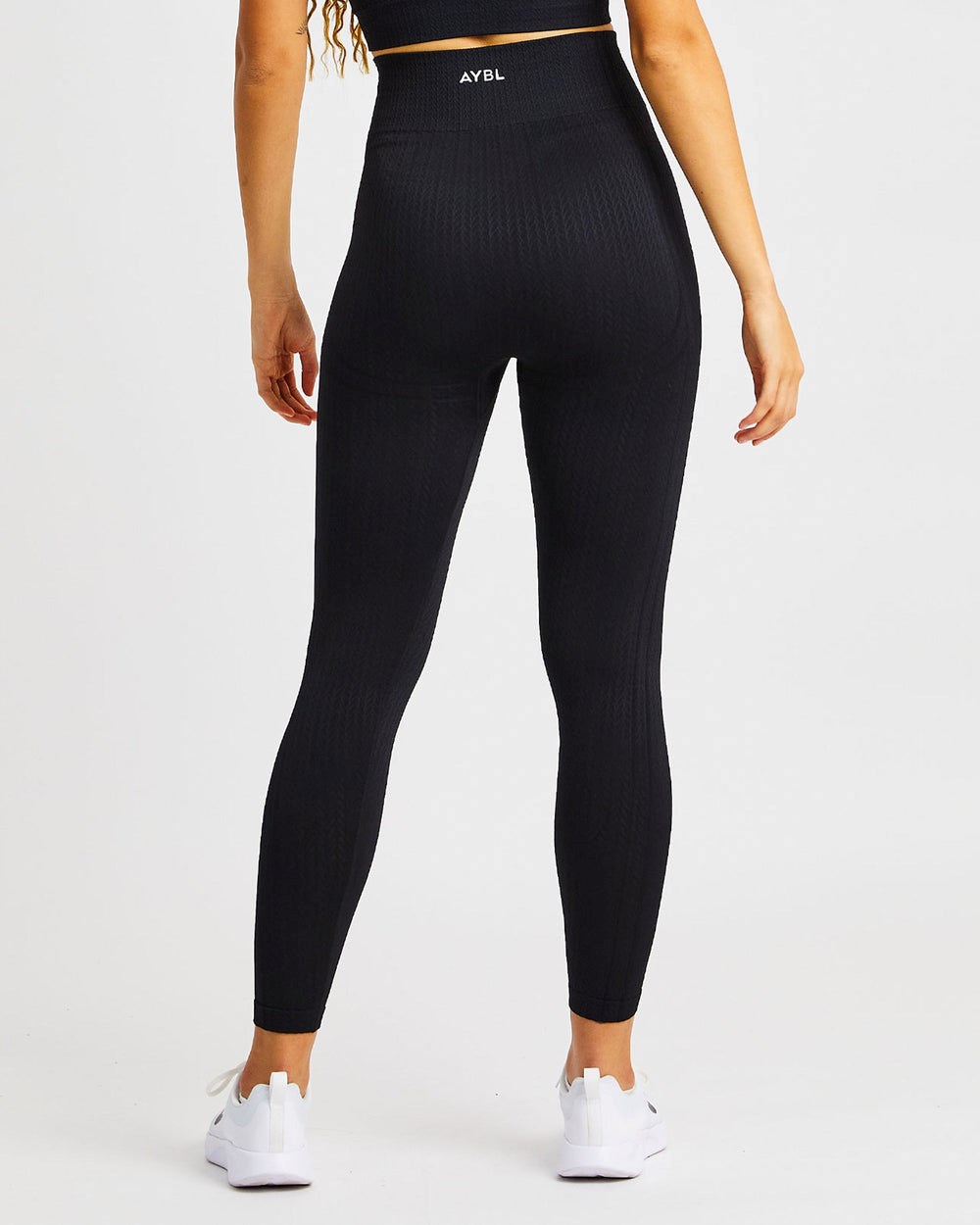 AYBL Luxe Seamless Leggings Schwarz | 52849-CGDO