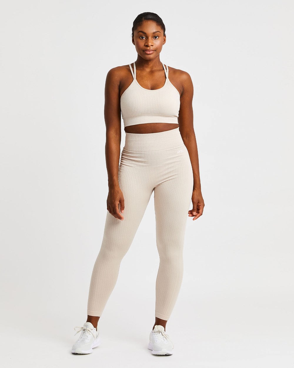 AYBL Luxe Seamless Sports Bra Sand | 34102-VESP