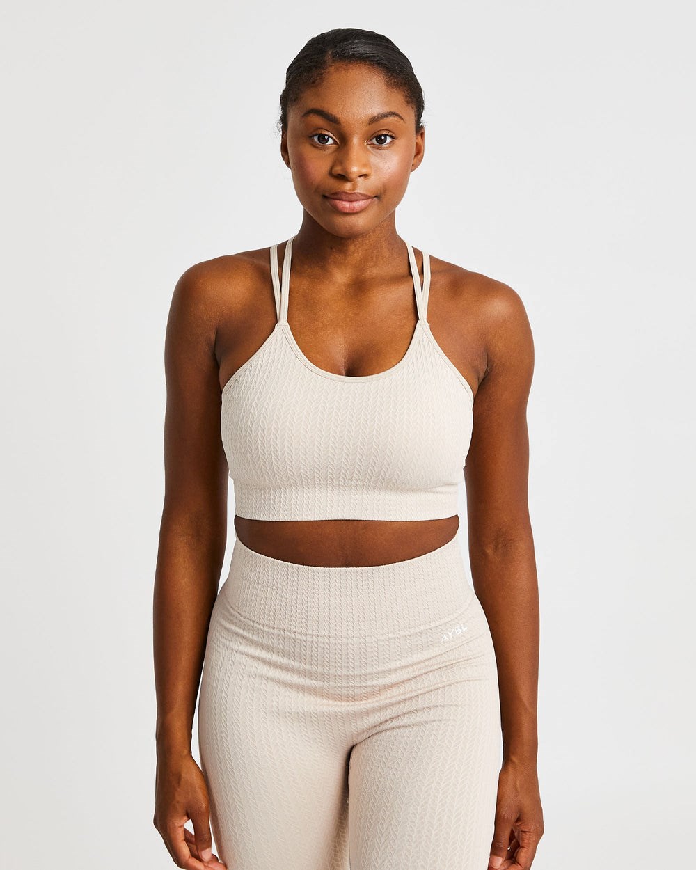 AYBL Luxe Seamless Sports Bra Sand | 34102-VESP