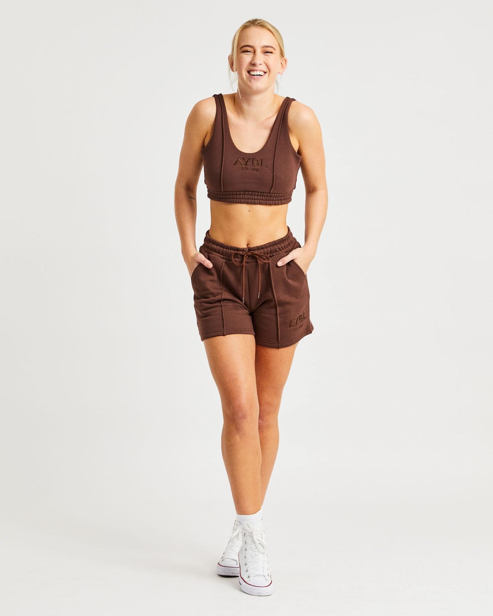 AYBL Luxe Shorts Braun | 13095-NIAE