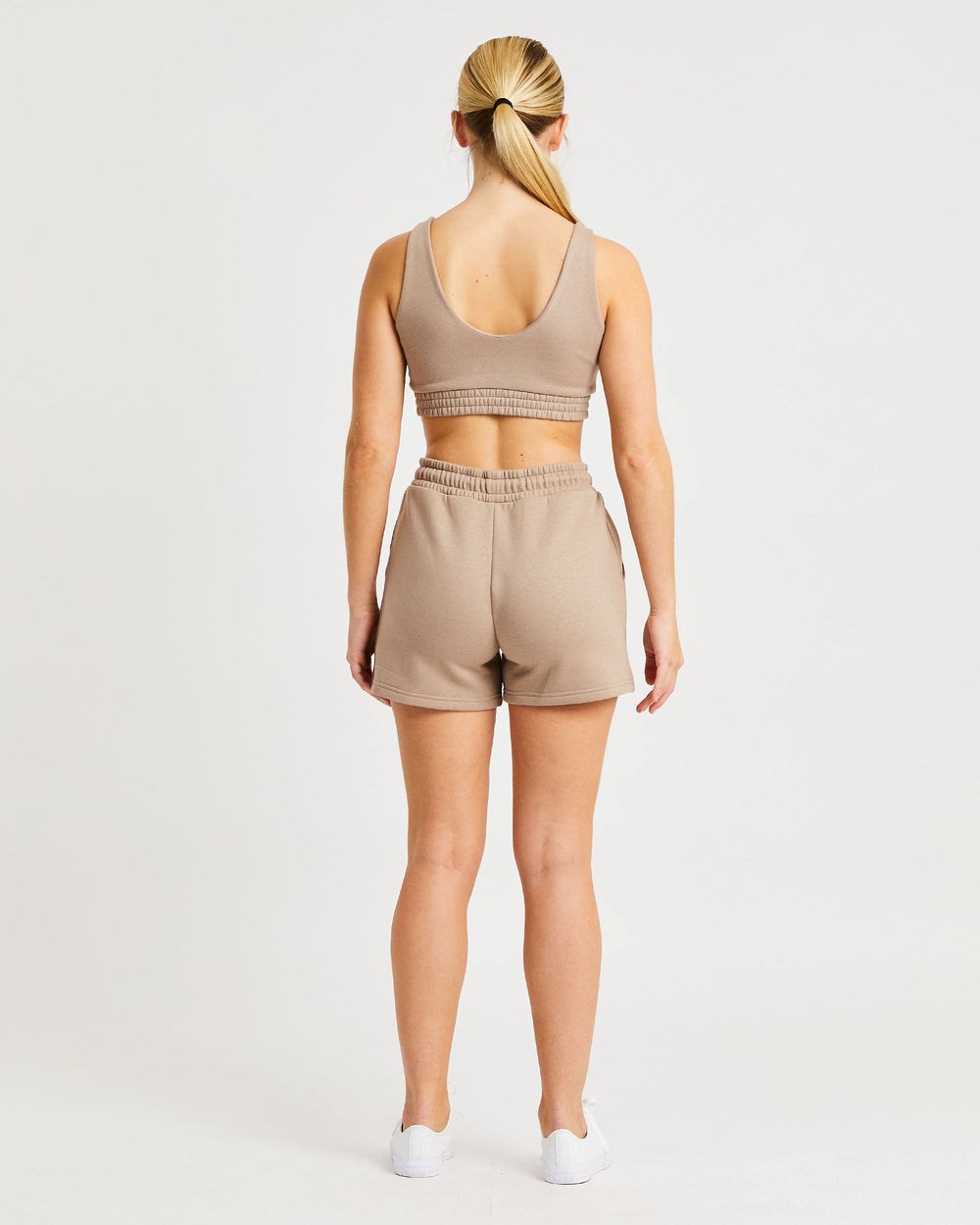 AYBL Luxe Shorts Mocha | 38907-TLWI