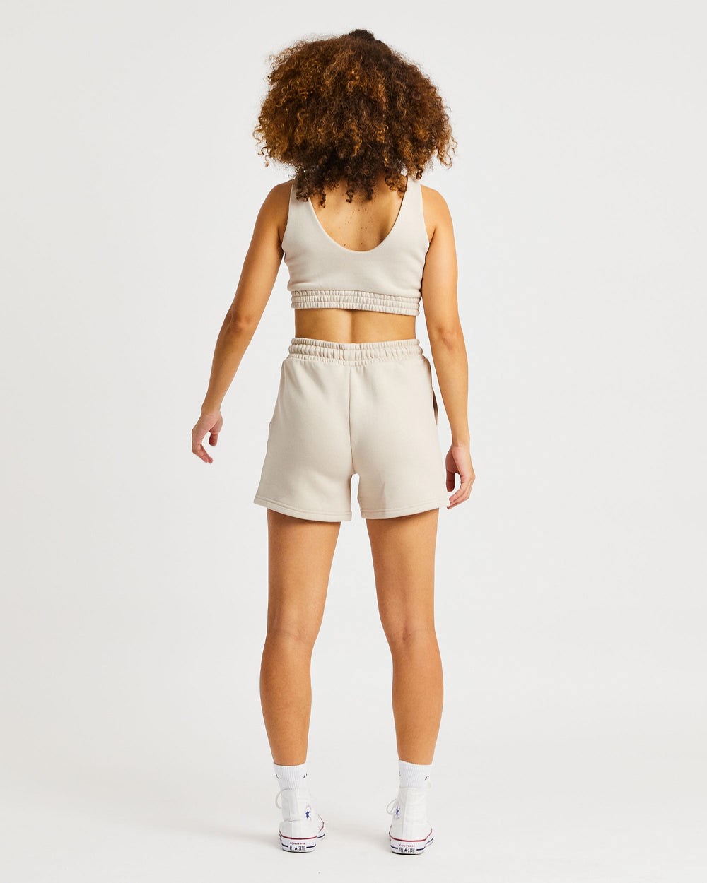 AYBL Luxe Shorts Sand | 14983-FRDC