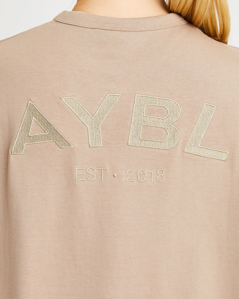 AYBL Luxe T Shirt Mocha | 25678-ONRY