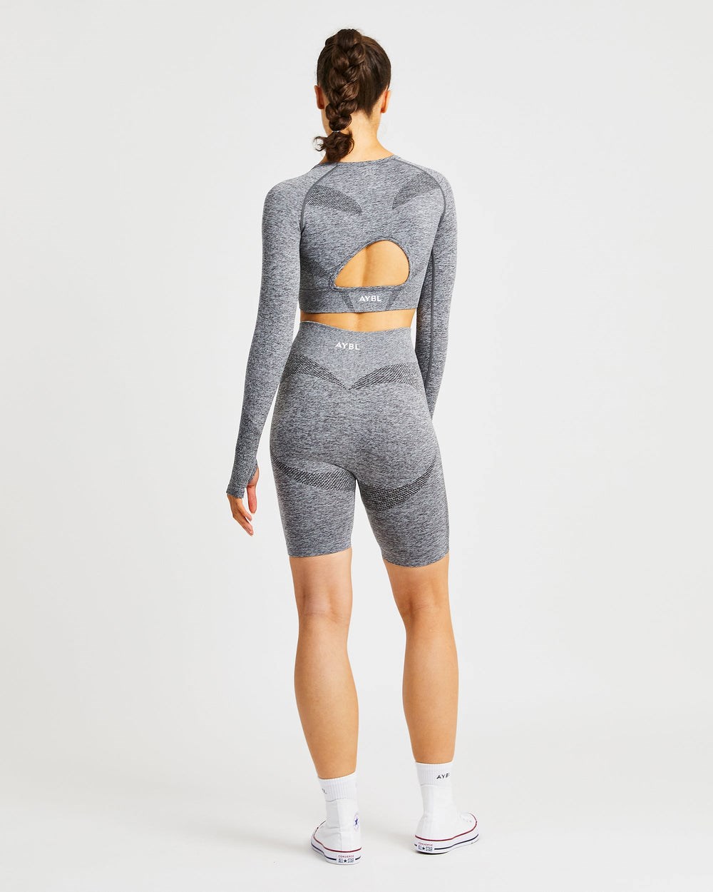 AYBL Motion Seamless Cycling Shorts Grau | 97413-SLIE