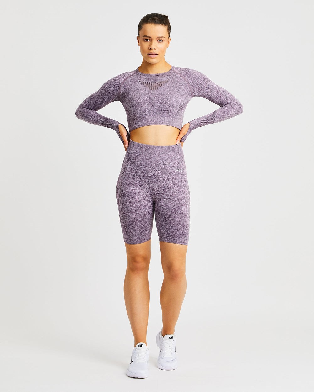 AYBL Motion Seamless Cycling Shorts Lila | 73081-PNGM