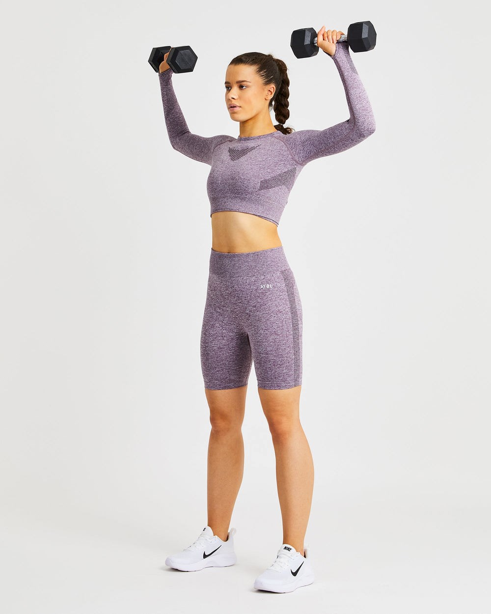 AYBL Motion Seamless Cycling Shorts Lila | 73081-PNGM