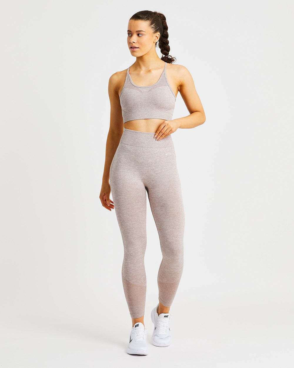 AYBL Motion Seamless Leggings Beige | 04785-YWRV