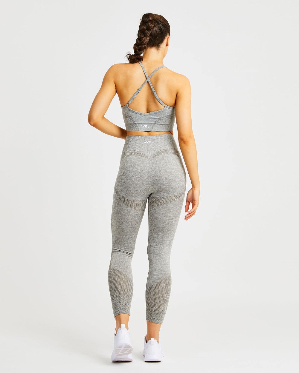 AYBL Motion Seamless Leggings Khaki | 78641-YXRI