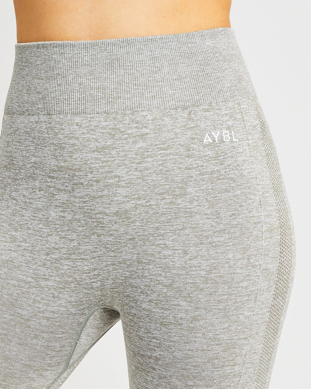 AYBL Motion Seamless Leggings Khaki | 78641-YXRI