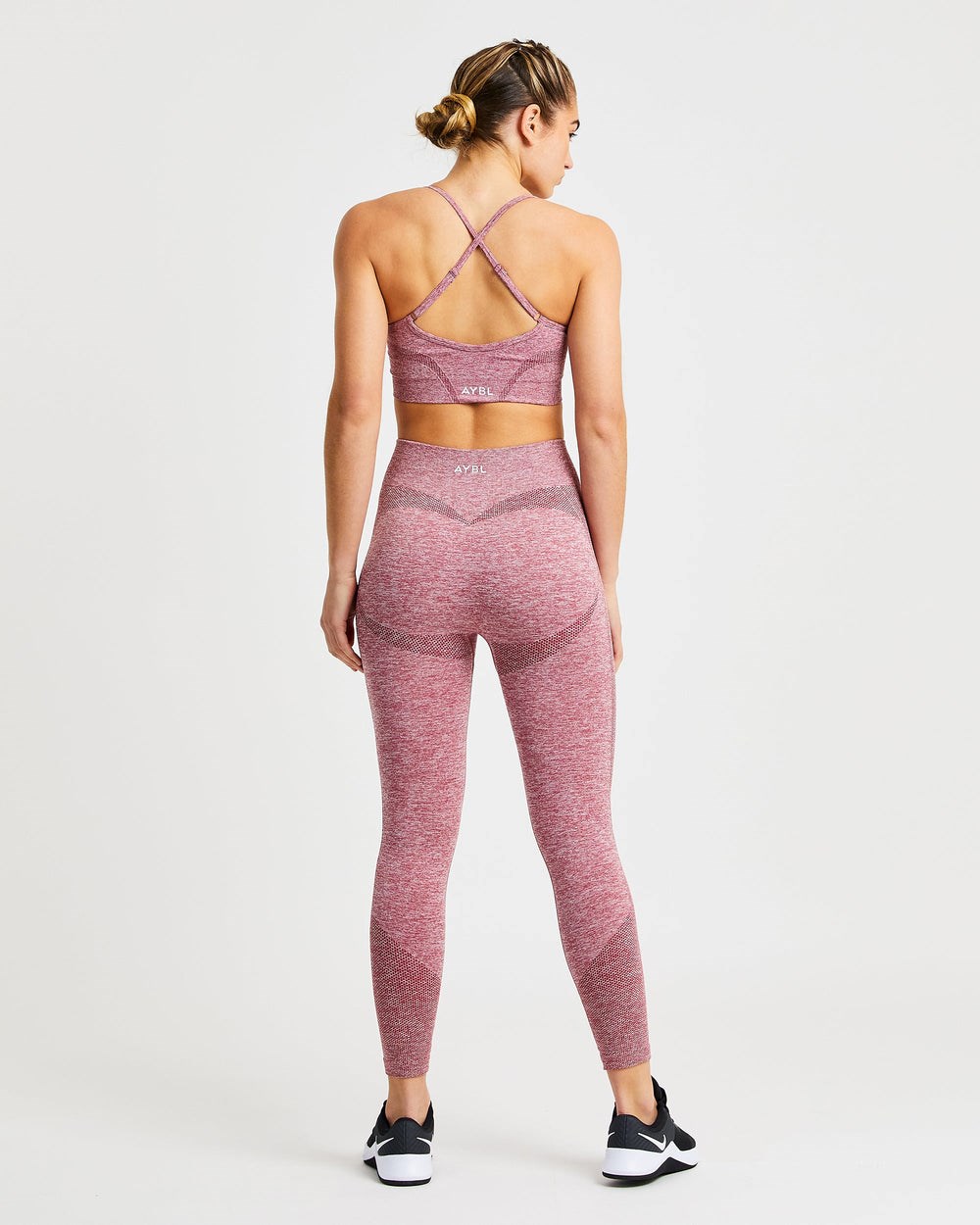 AYBL Motion Seamless Leggings Rot | 47398-XFKG