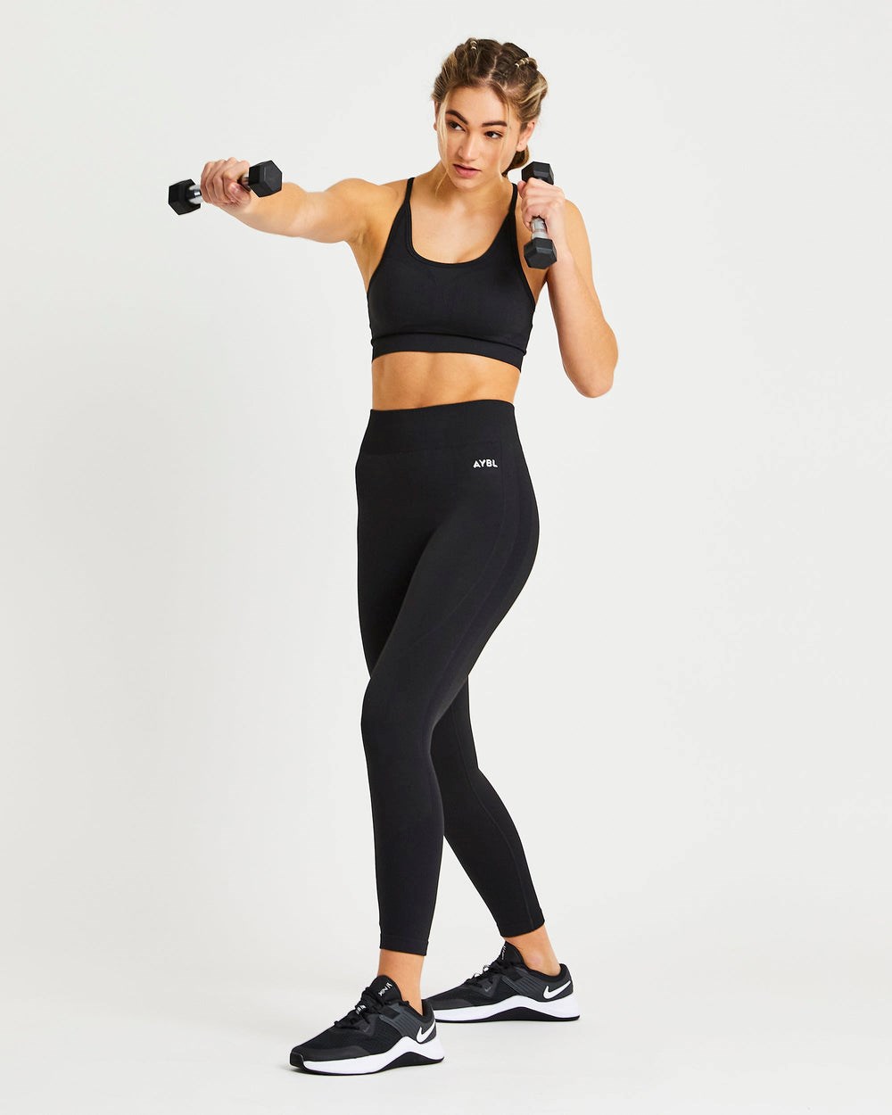 AYBL Motion Seamless Leggings Schwarz | 41680-GKQO