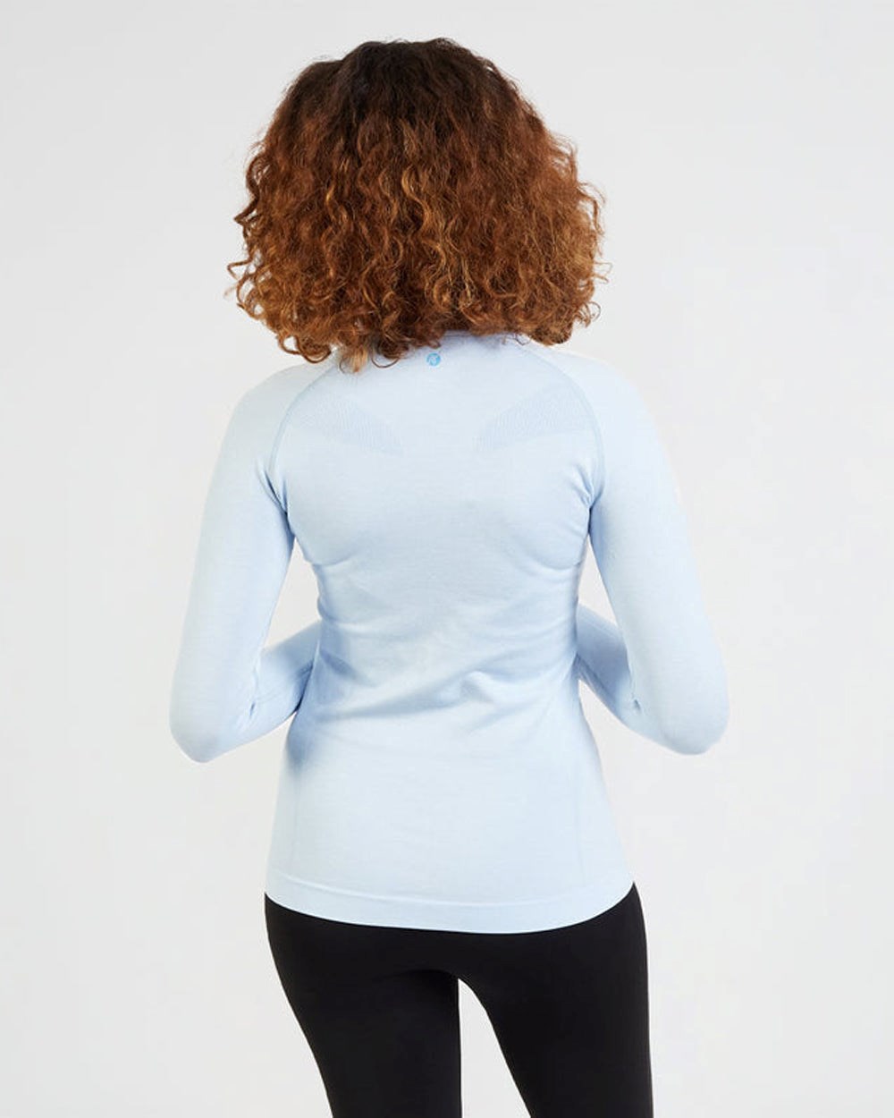 AYBL Motion Seamless Long Sleeve Top Blau | 50624-BQIV