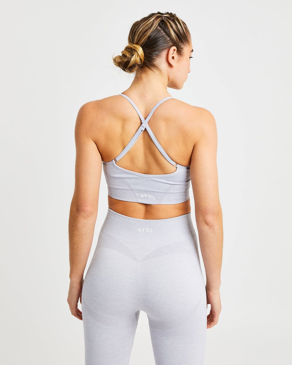 AYBL Motion Seamless Sports Bra Hellgrau | 10534-WMQH