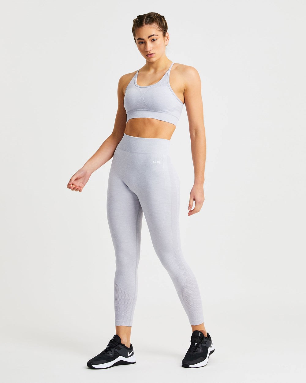 AYBL Motion Seamless Sports Bra Hellgrau | 10534-WMQH