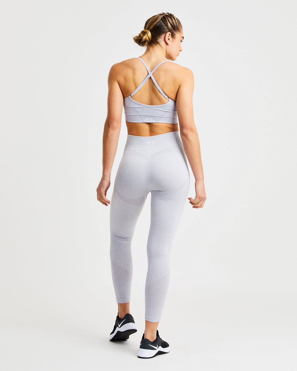 AYBL Motion Seamless Sports Bra Hellgrau | 10534-WMQH