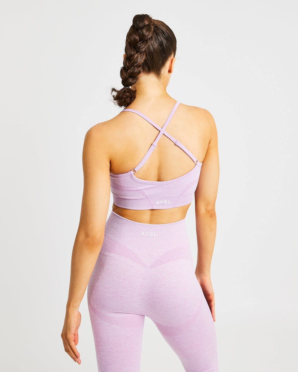 AYBL Motion Seamless Sports Bra Rosa | 71350-EFCU