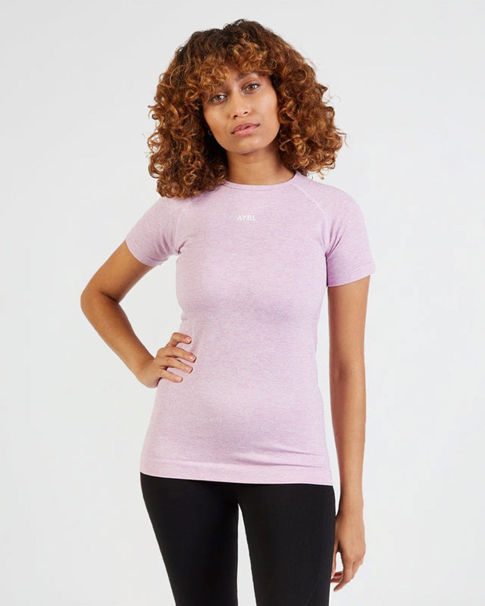 AYBL Motion Seamless T Shirt Rosa | 14859-RTSP