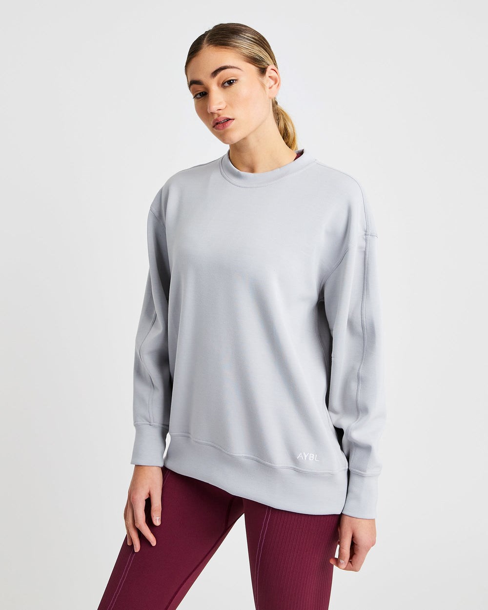 AYBL Oversized Jumper Grau | 40139-TSMX