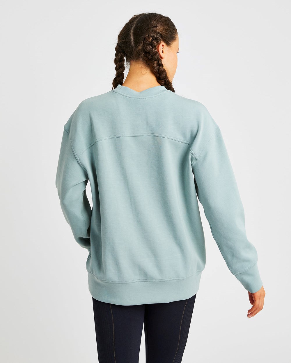 AYBL Oversized Jumper Grün | 34056-CFTB