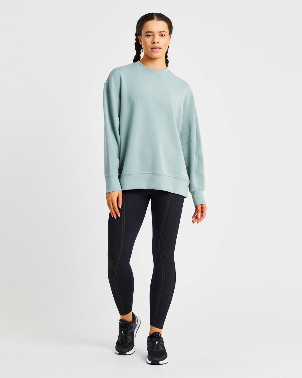 AYBL Oversized Jumper Grün | 34056-CFTB