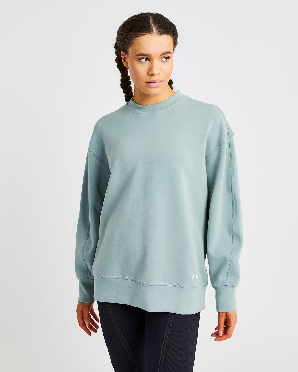 AYBL Oversized Jumper Grün | 34056-CFTB