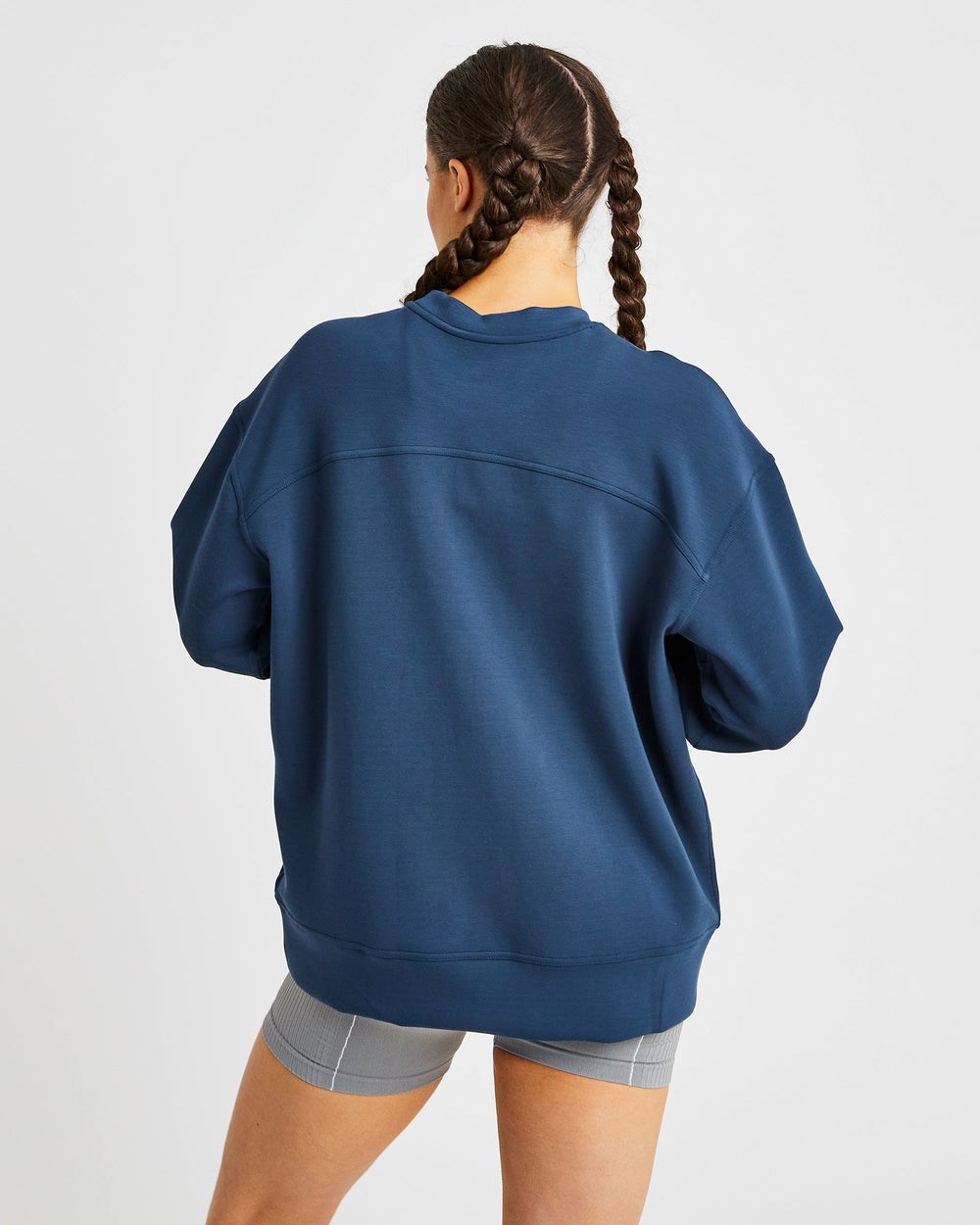 AYBL Oversized Jumper Navy | 54021-CNSX