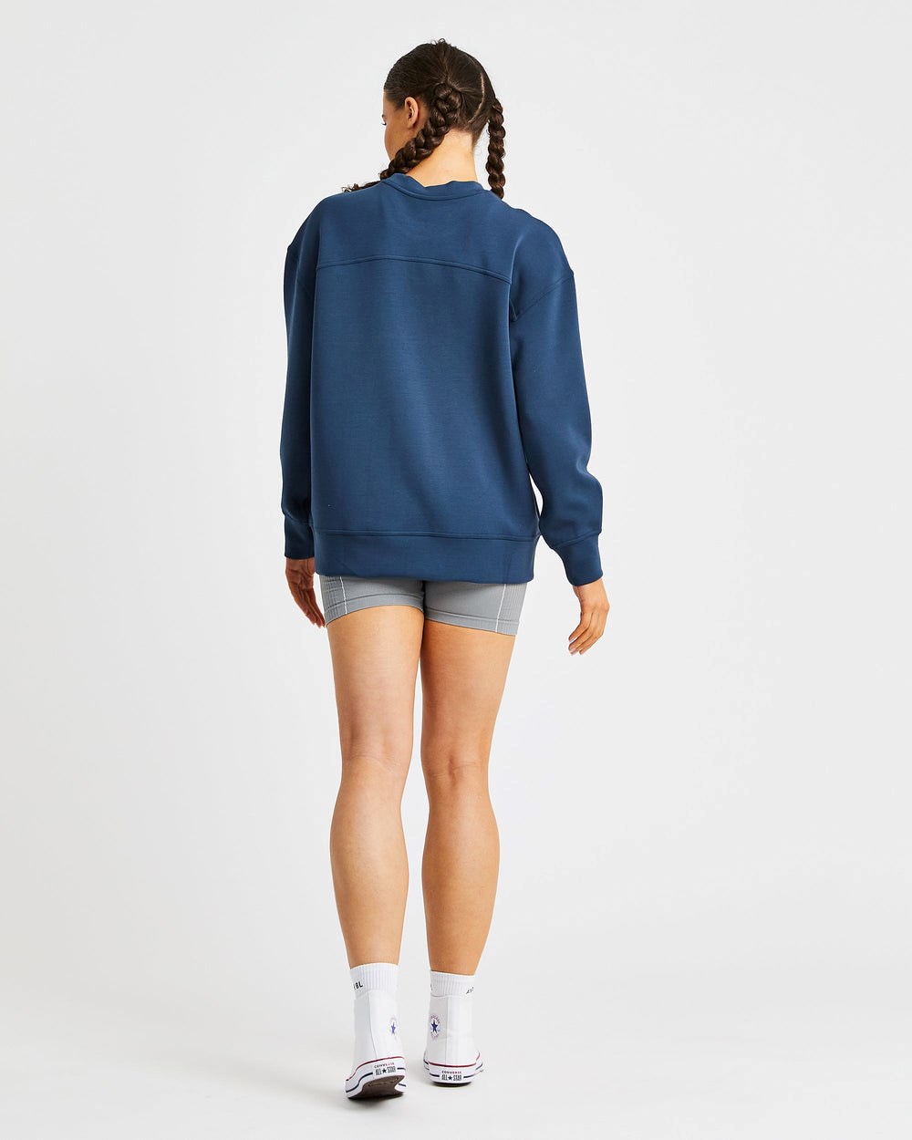 AYBL Oversized Jumper Navy | 54021-CNSX