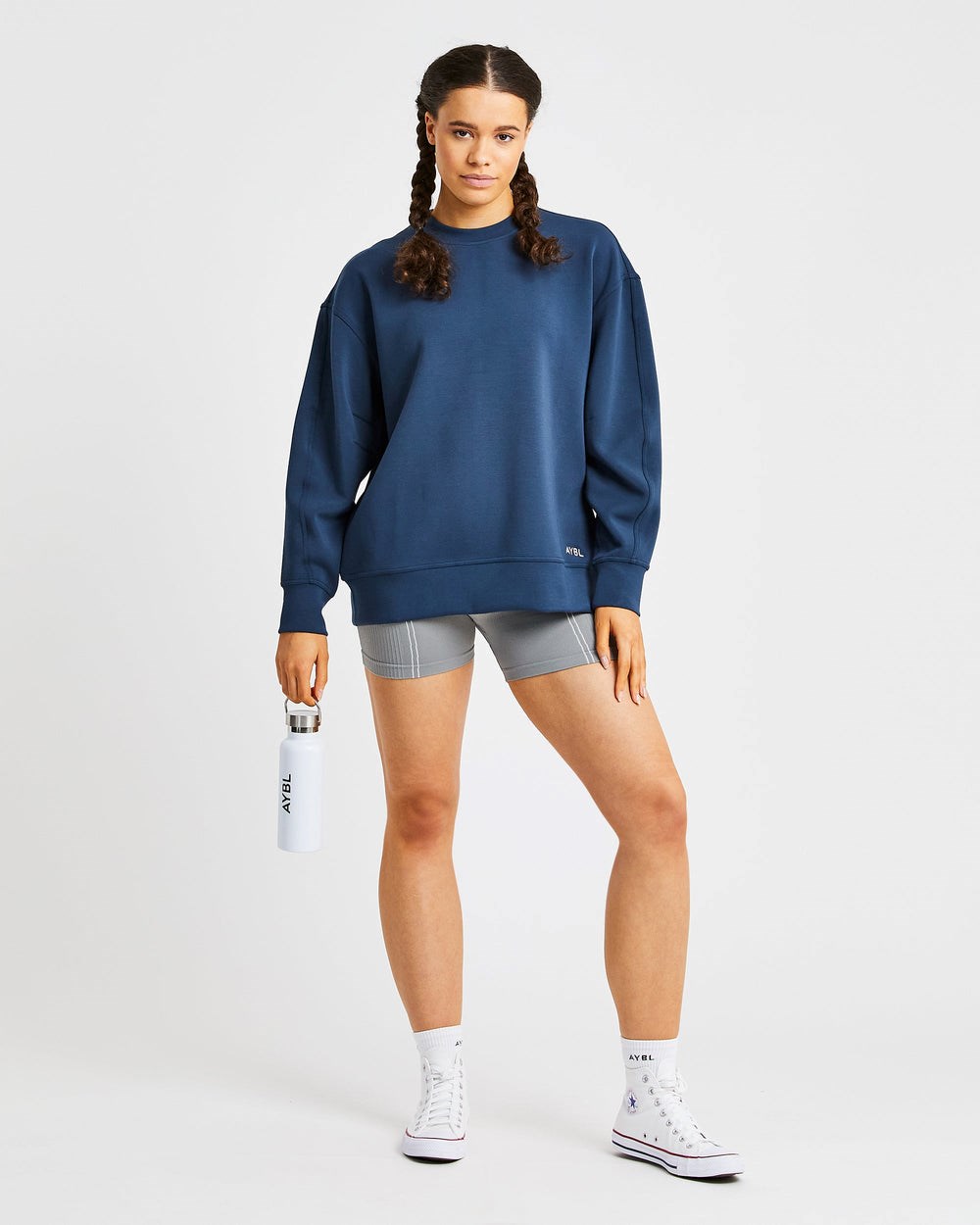 AYBL Oversized Jumper Navy | 54021-CNSX