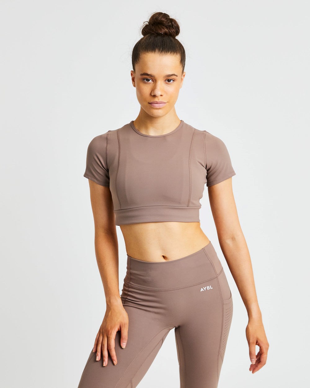 AYBL Pace Crop Top Braun | 12856-ZKDL