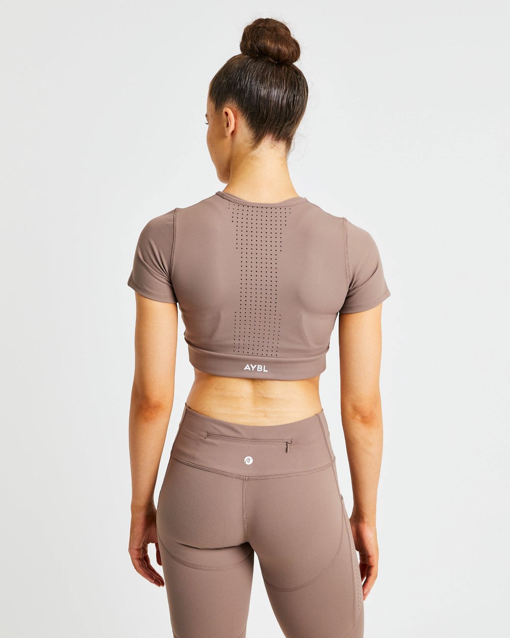 AYBL Pace Crop Top Braun | 94051-VXZB