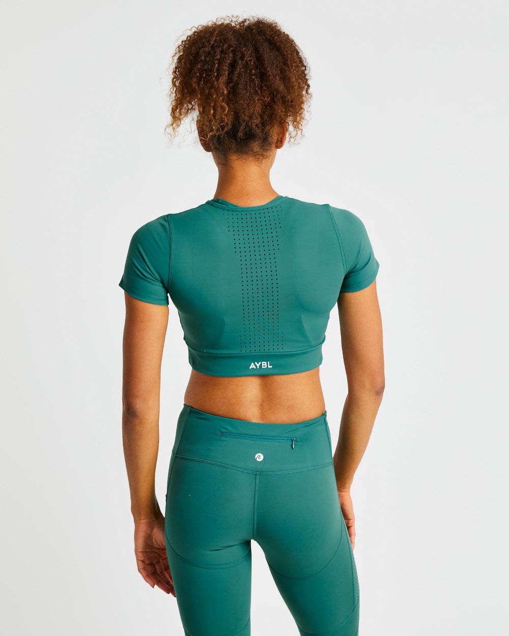 AYBL Pace Crop Top Tiefesgrün | 13854-GNFL