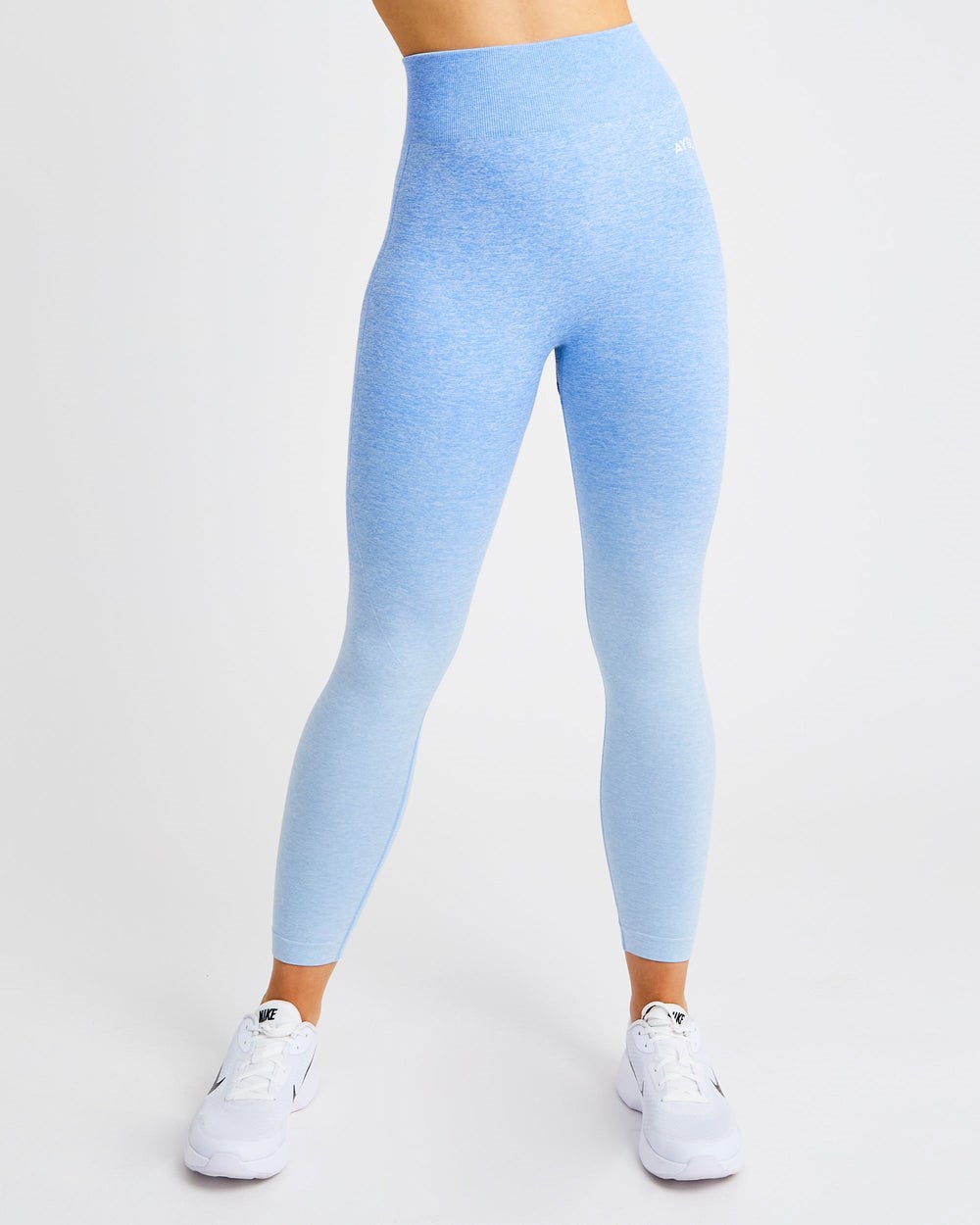 AYBL Pulse Ombré Seamless Leggings Blau | 25963-NGLA