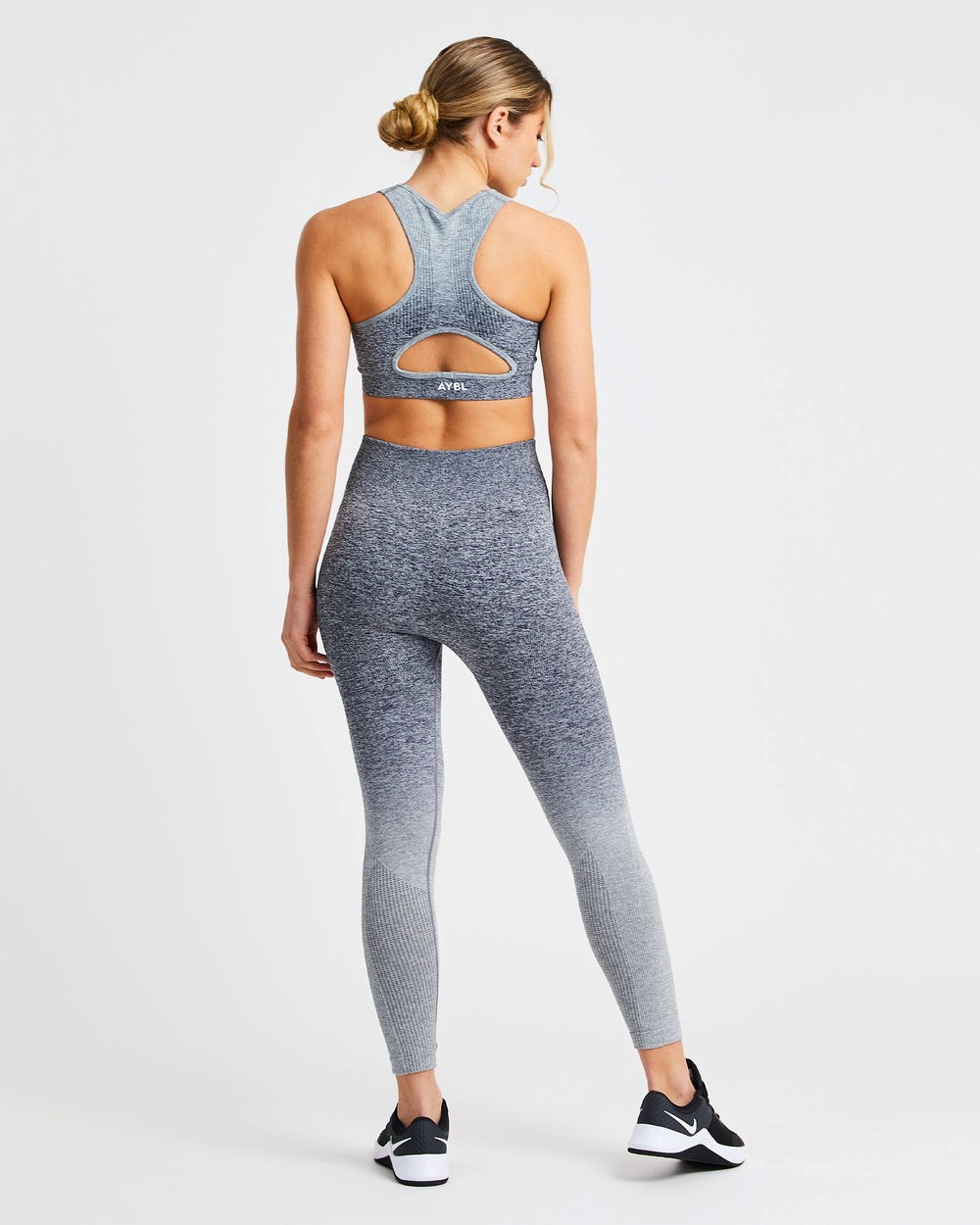 AYBL Pulse Ombré Seamless Leggings Grau | 59820-LSTZ