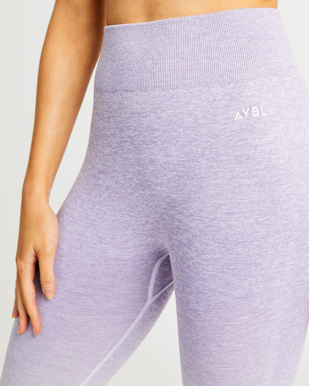 AYBL Pulse Ombré Seamless Leggings Lilac | 19480-ITZJ