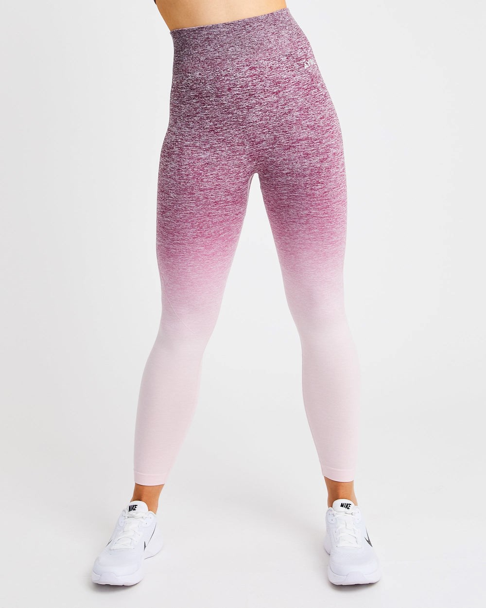 AYBL Pulse Ombré Seamless Leggings Plum | 63570-USGW