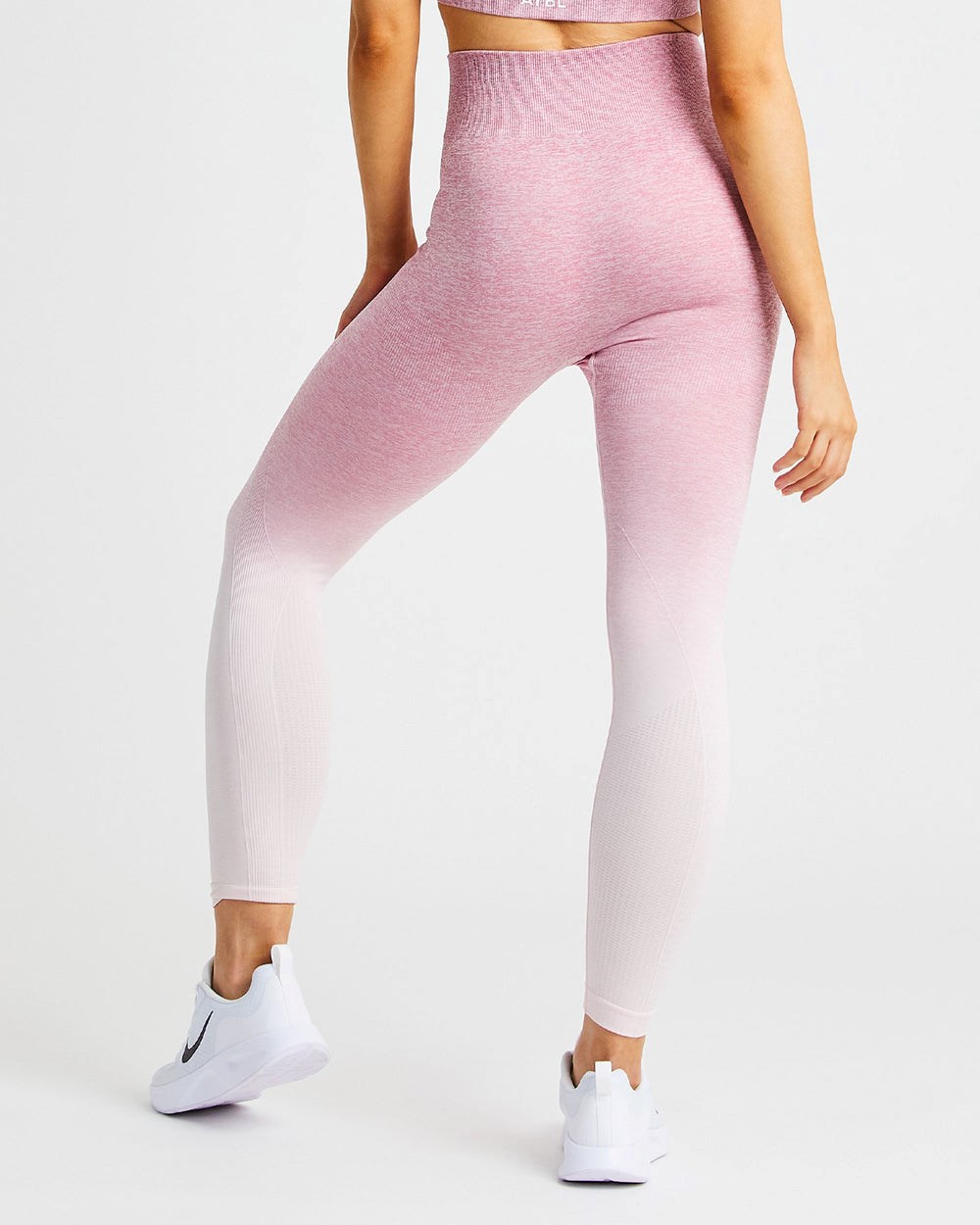 AYBL Pulse Ombré Seamless Leggings Rosa | 91038-CWKQ