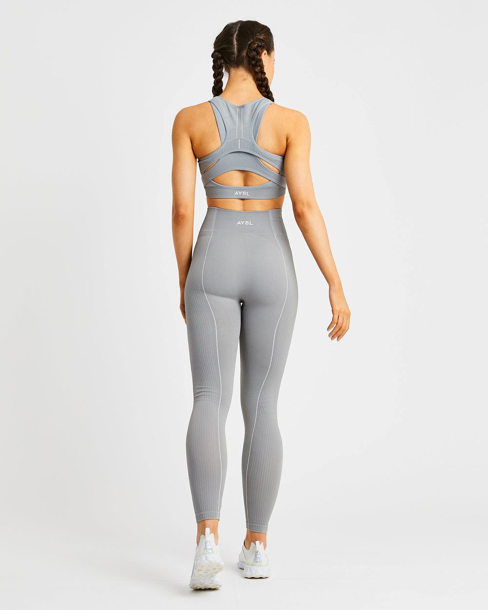 AYBL Reflex Seamless Leggings Grau | 20385-SYFL