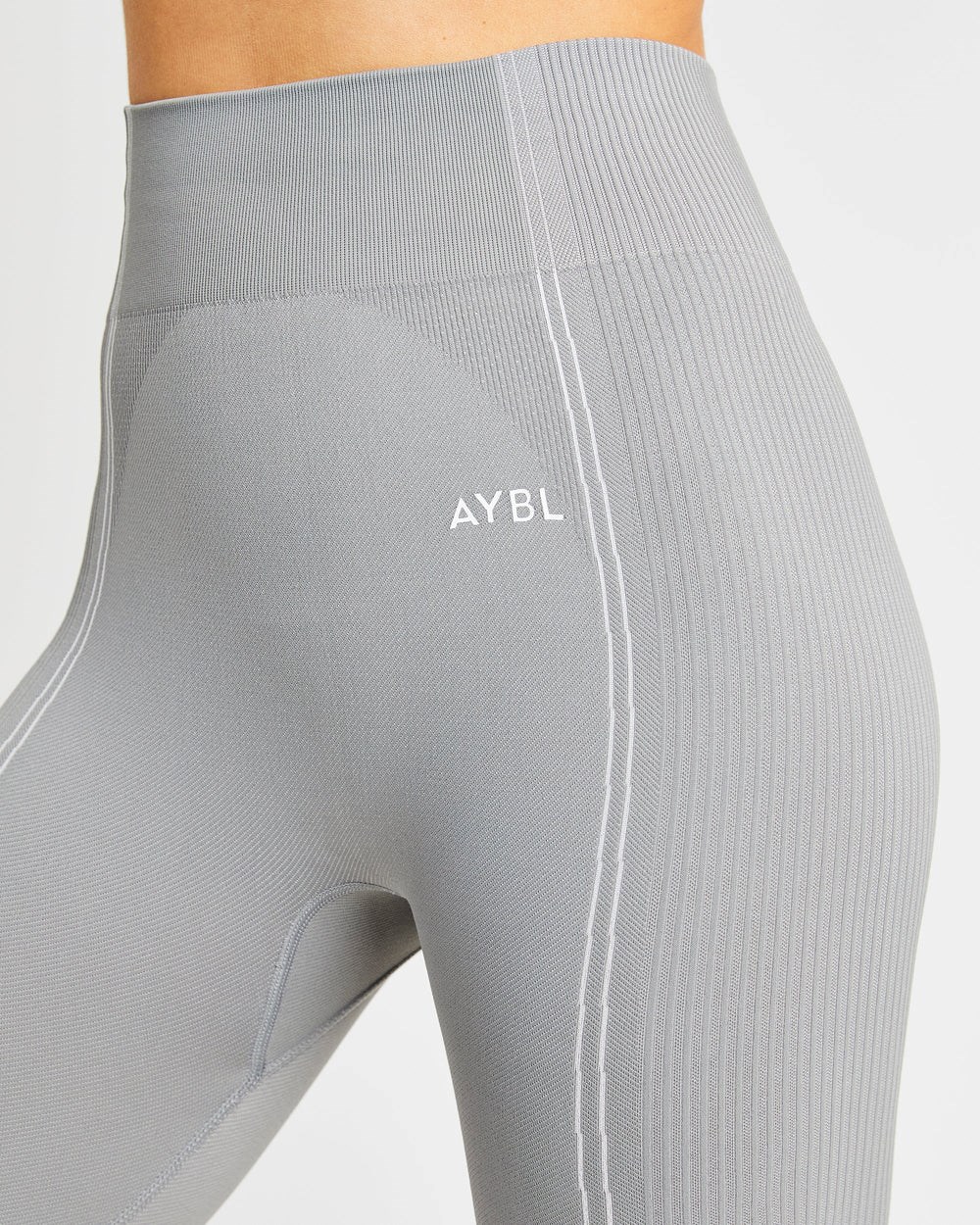 AYBL Reflex Seamless Leggings Grau | 20385-SYFL