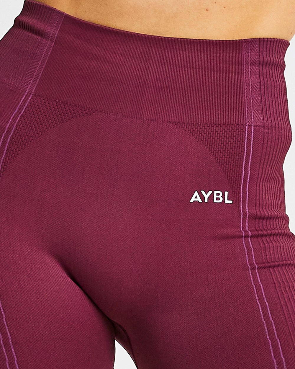 AYBL Reflex Seamless Leggings Plum | 70352-NOFE