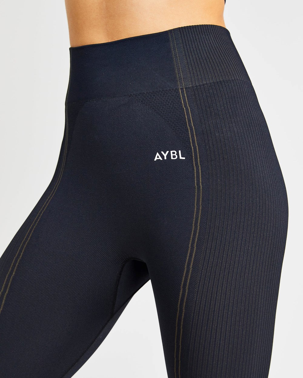 AYBL Reflex Seamless Leggings Schwarz | 26307-YTKZ